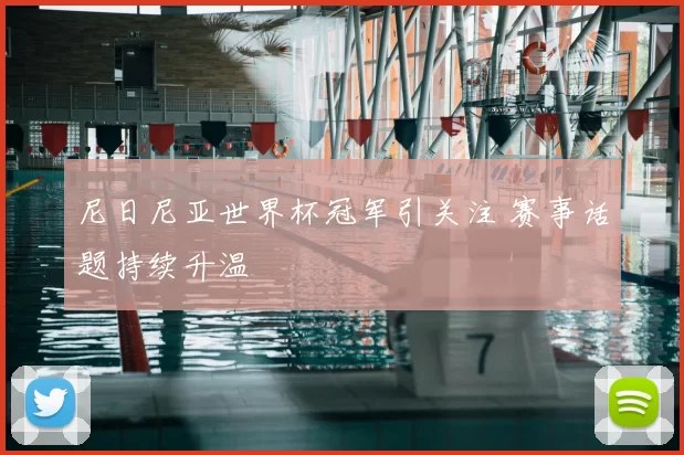尼日尼亚世界杯冠军引关注 赛事话题持续升温