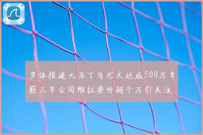 罗体报道大马丁与尤文达成500万年薪三年合同维拉要价超千万引关注
