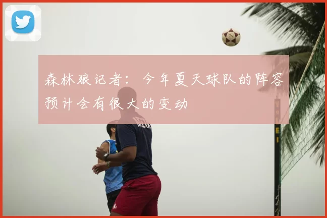 森林狼记者:今年夏天球队的阵容预计会有很大的变动